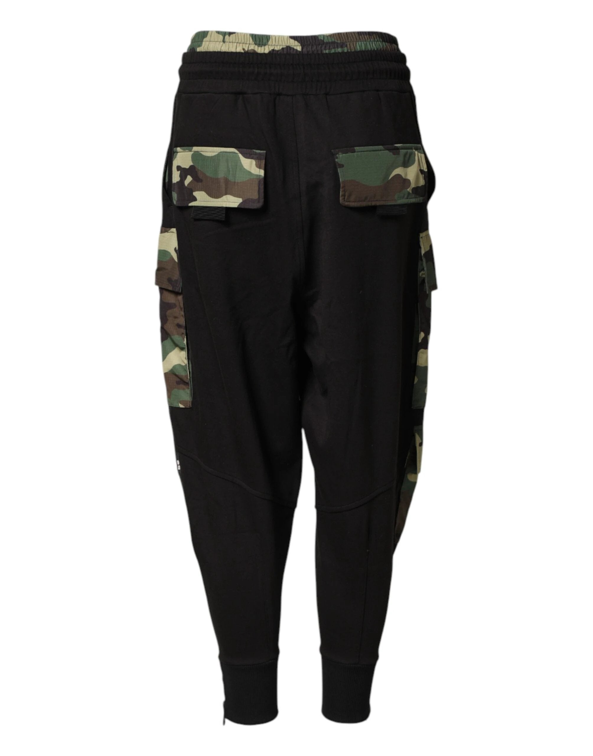 Dolce & Gabbana Multicolor Camouflage Cargo Jogger Men Pants by Dolce & Gabbana