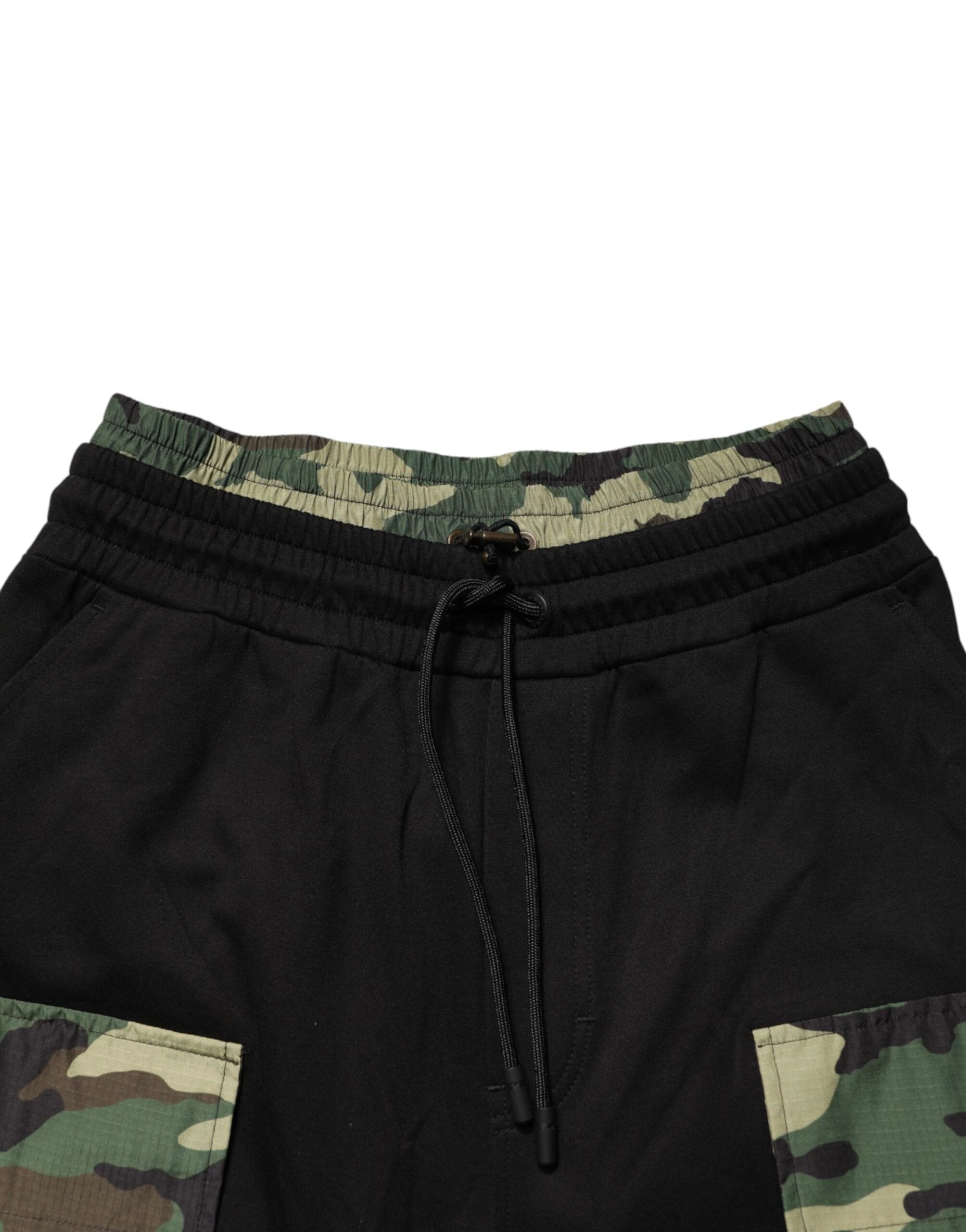 Dolce & Gabbana Multicolor Camouflage Cargo Jogger Men Pants by Dolce & Gabbana