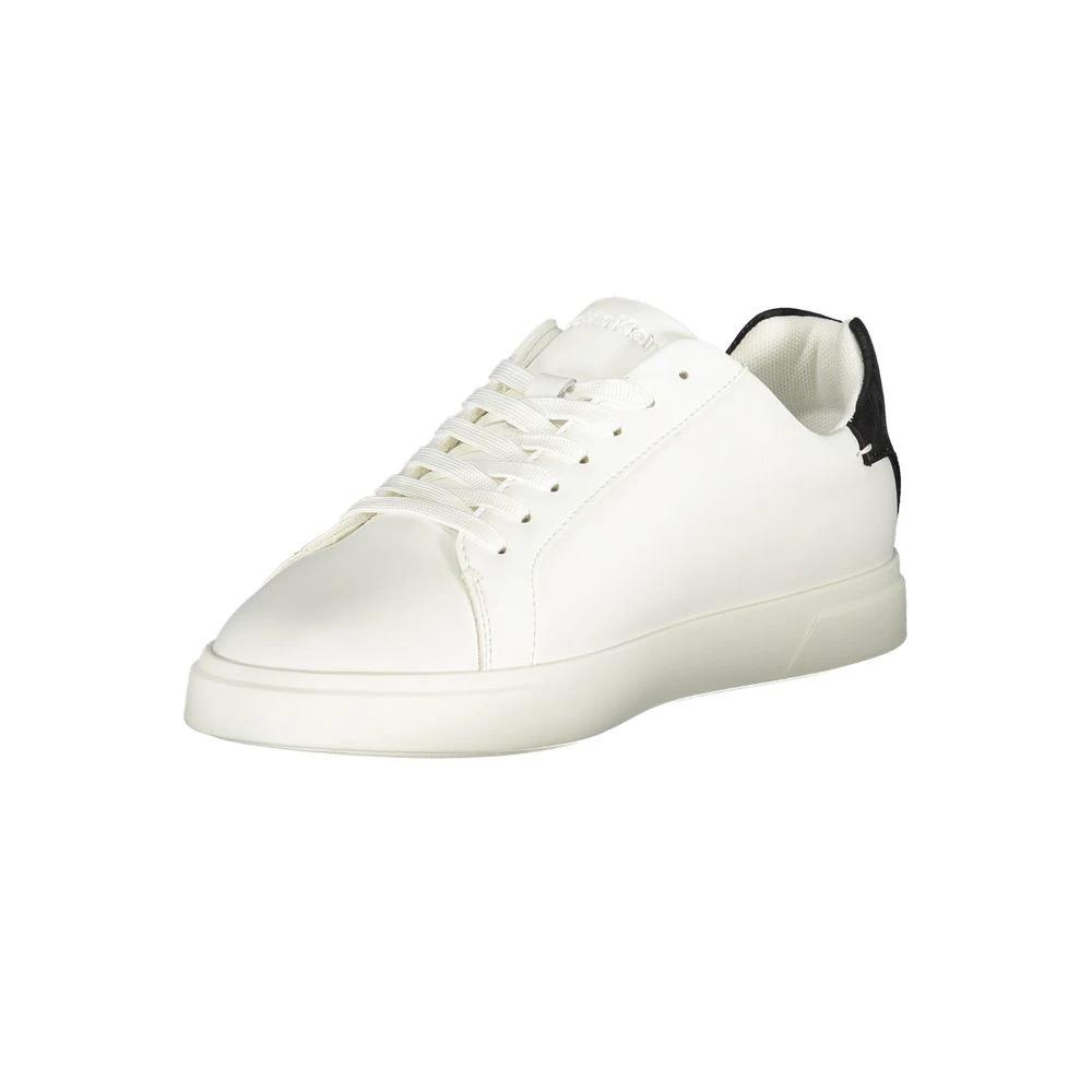 Calvin Klein Bianco Polyurethane Women Sneaker Calvin Klein