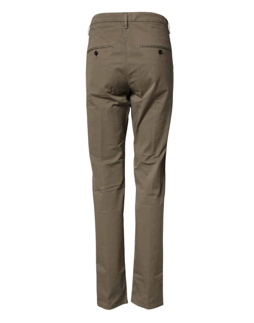 Pantalon chino droit en coton stretch beige Dondup pour homme