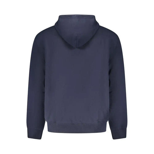 Calvin Klein "Blu Cotton Men's Hooded Sweatshirt"