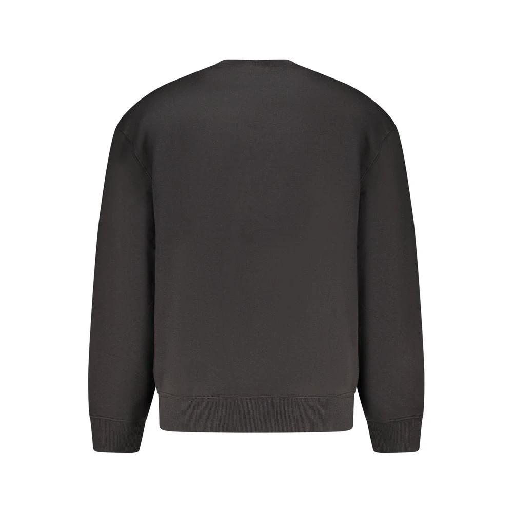 Calvin Klein Black Cotton Men's Sweatshirt