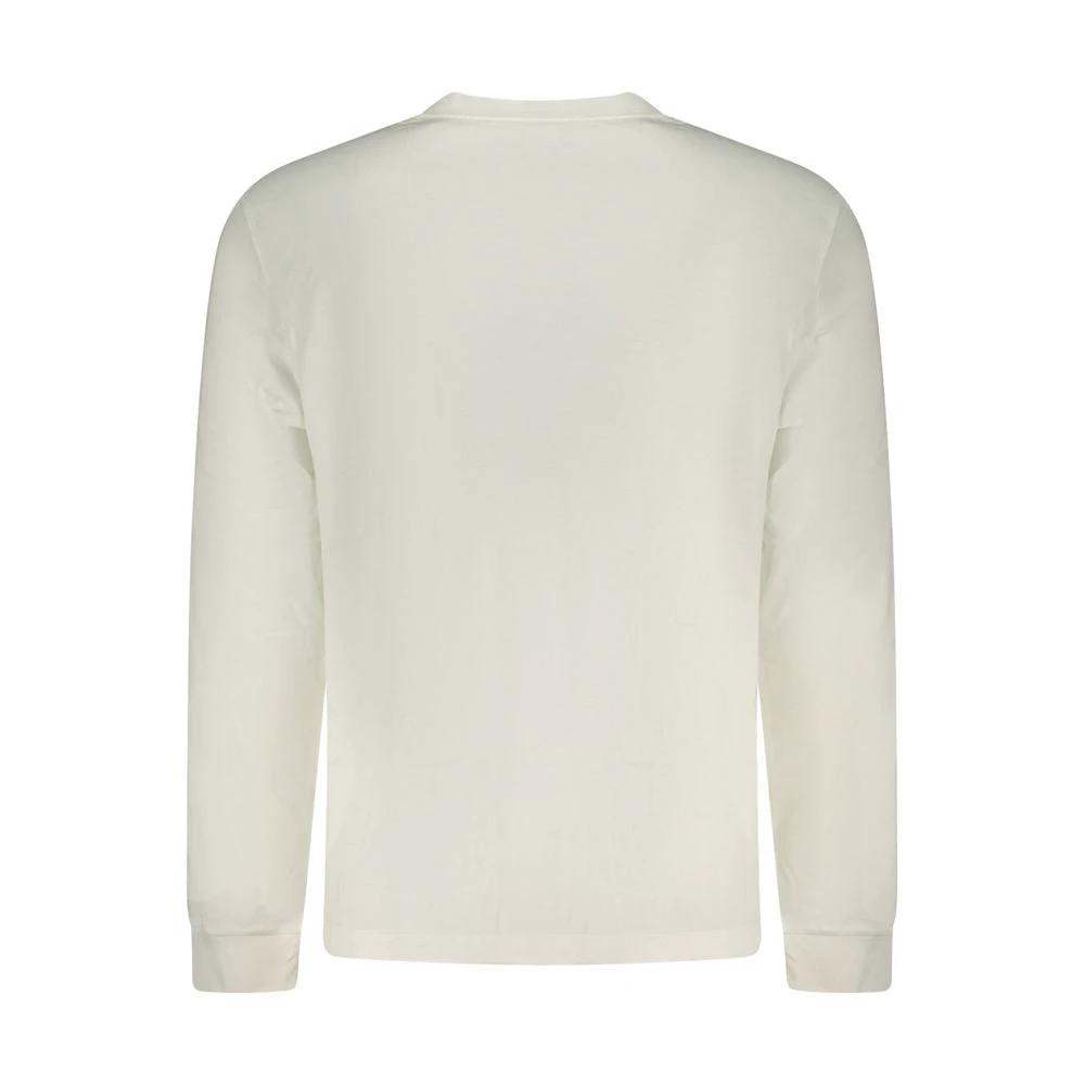 Calvin Klein White Cotton Men T-Shirt
