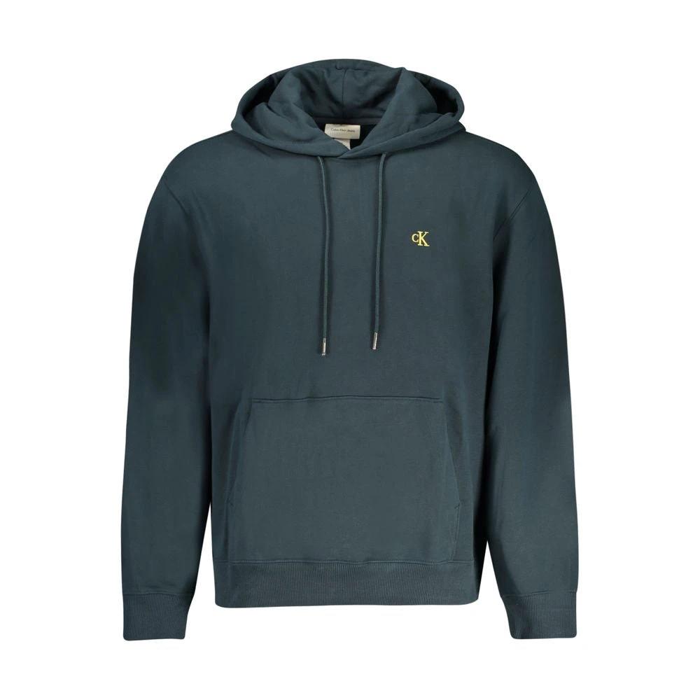 Calvin Klein Blue Cotton Men's Sweatshirt