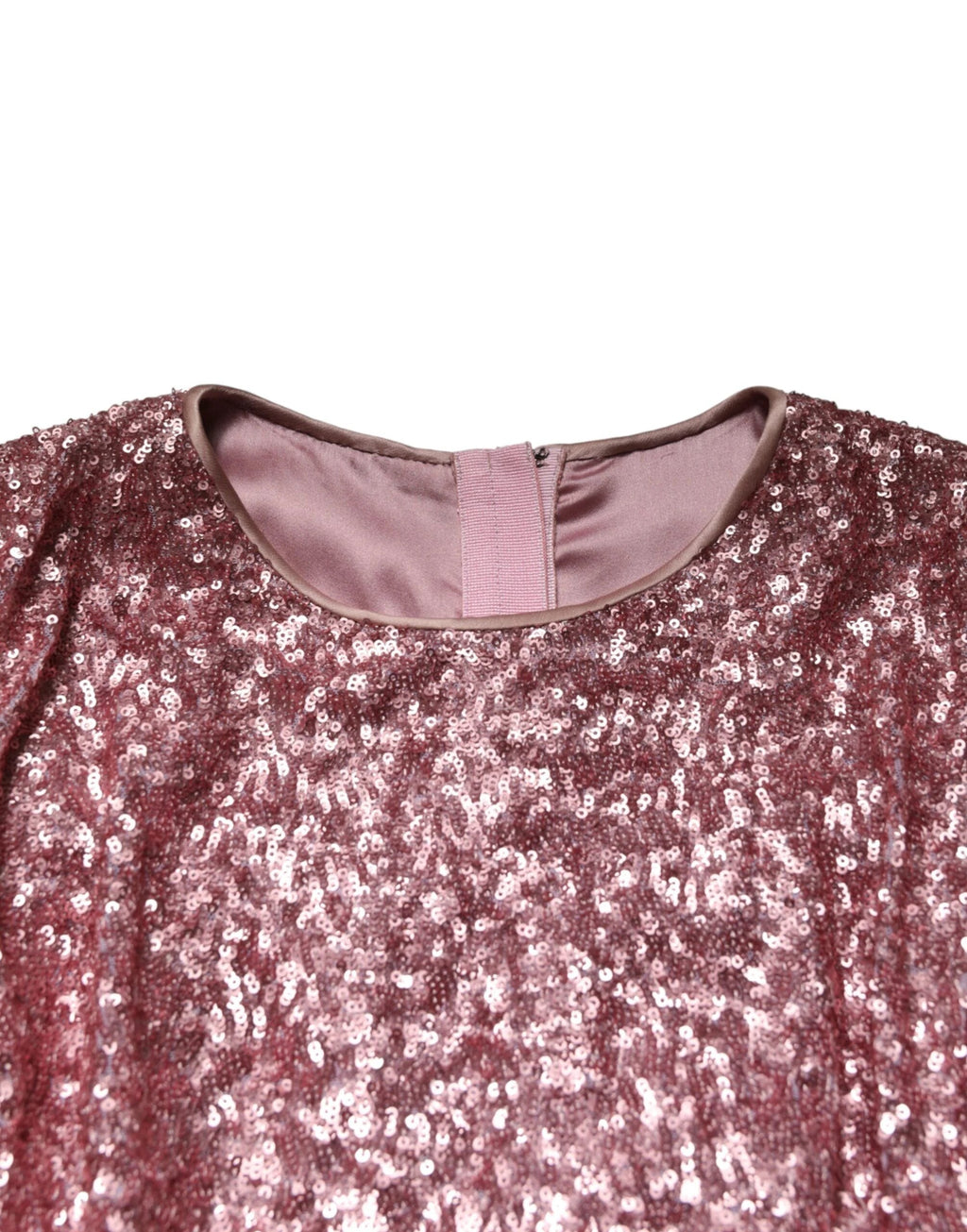 Dolce & Gabbana Pink Sequinned Mermaid Long Gown Dress by Dolce & Gabbana