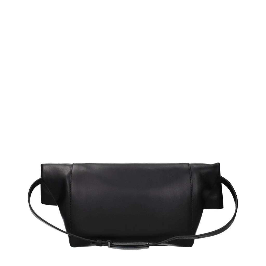 Sac bandoulière Max Mara en cuir noir