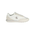 Baskets Calvin Klein blanches en polyester recyclé pour homme