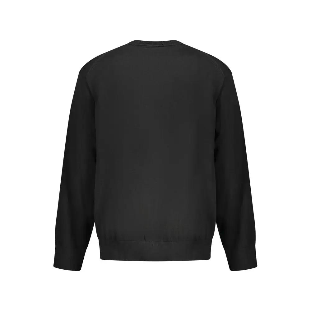 Pull en coton noir Calvin Klein pour homme