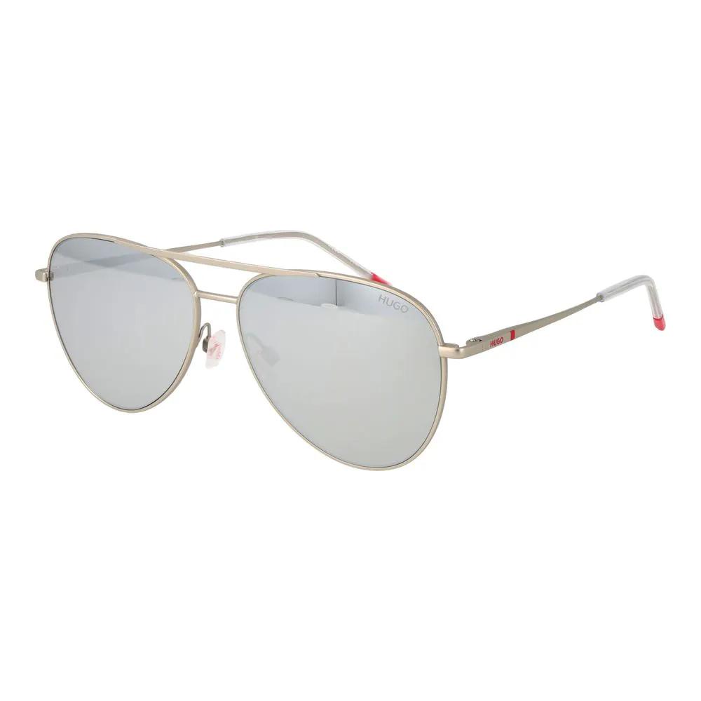Lunettes de soleil Hugo Boss en métal argenté