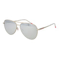Lunettes de soleil Hugo Boss en métal argenté