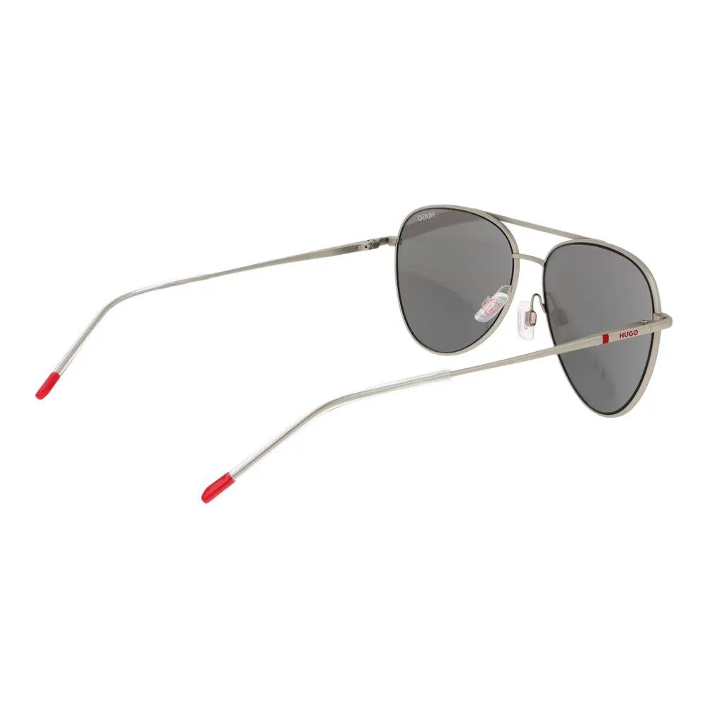 Lunettes de soleil Hugo Boss en métal argenté