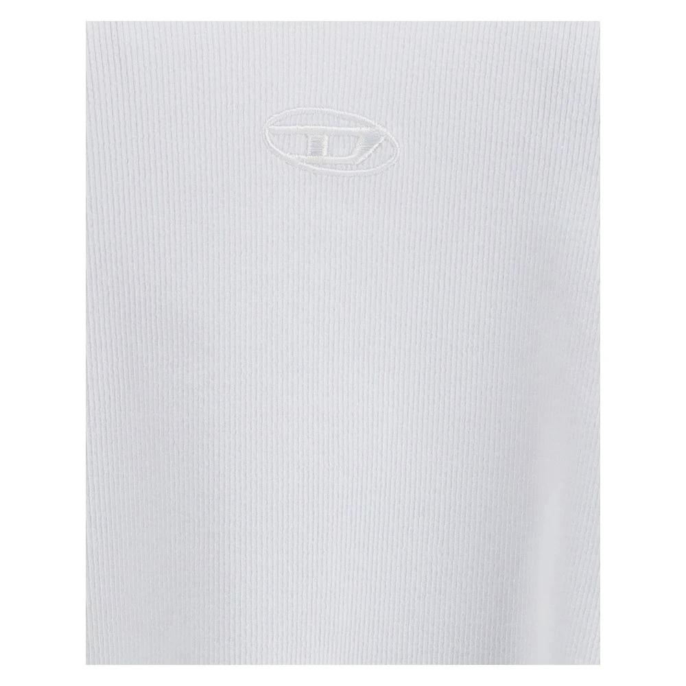 Diesel White Cotton Top by Diesel
