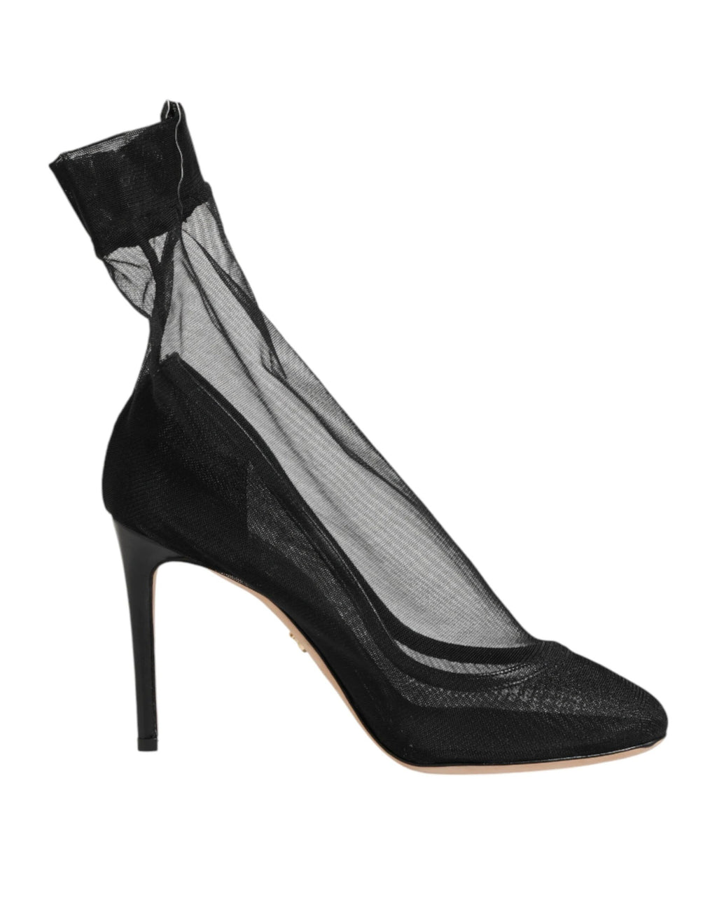 Dolce & Gabbana Black Nylon Stretch Mesh Sock Boots Shoes by Dolce & Gabbana