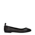 Les ballerines en cuir noir Attico