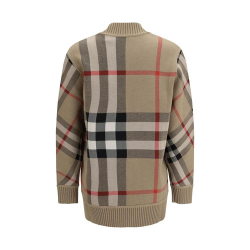 Burberry Beige Polyester Cardigan by Burberry