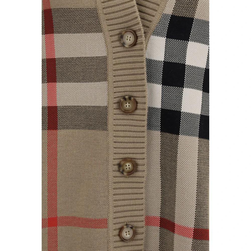 Burberry Beige Polyester Cardigan by Burberry