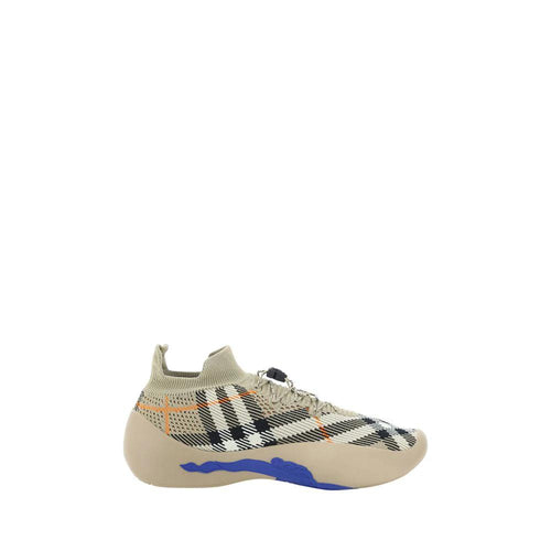 Burberry Brown Rubber Athletic Sneakers by Burberry