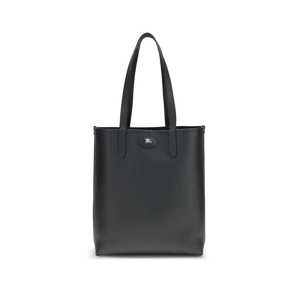 Burberry Black Calf Leather Bos Taurus Shoulder Bag by Burberry