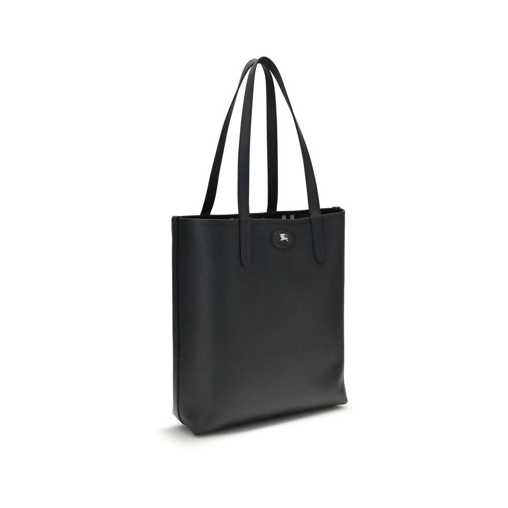 Burberry Black Calf Leather Bos Taurus Shoulder Bag by Burberry