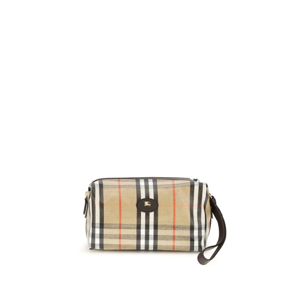 Burberry Beige Cotton Wallet by Burberry