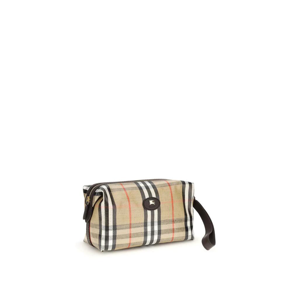 Burberry Beige Cotton Wallet by Burberry