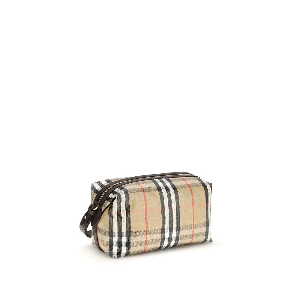 Burberry Beige Cotton Wallet by Burberry