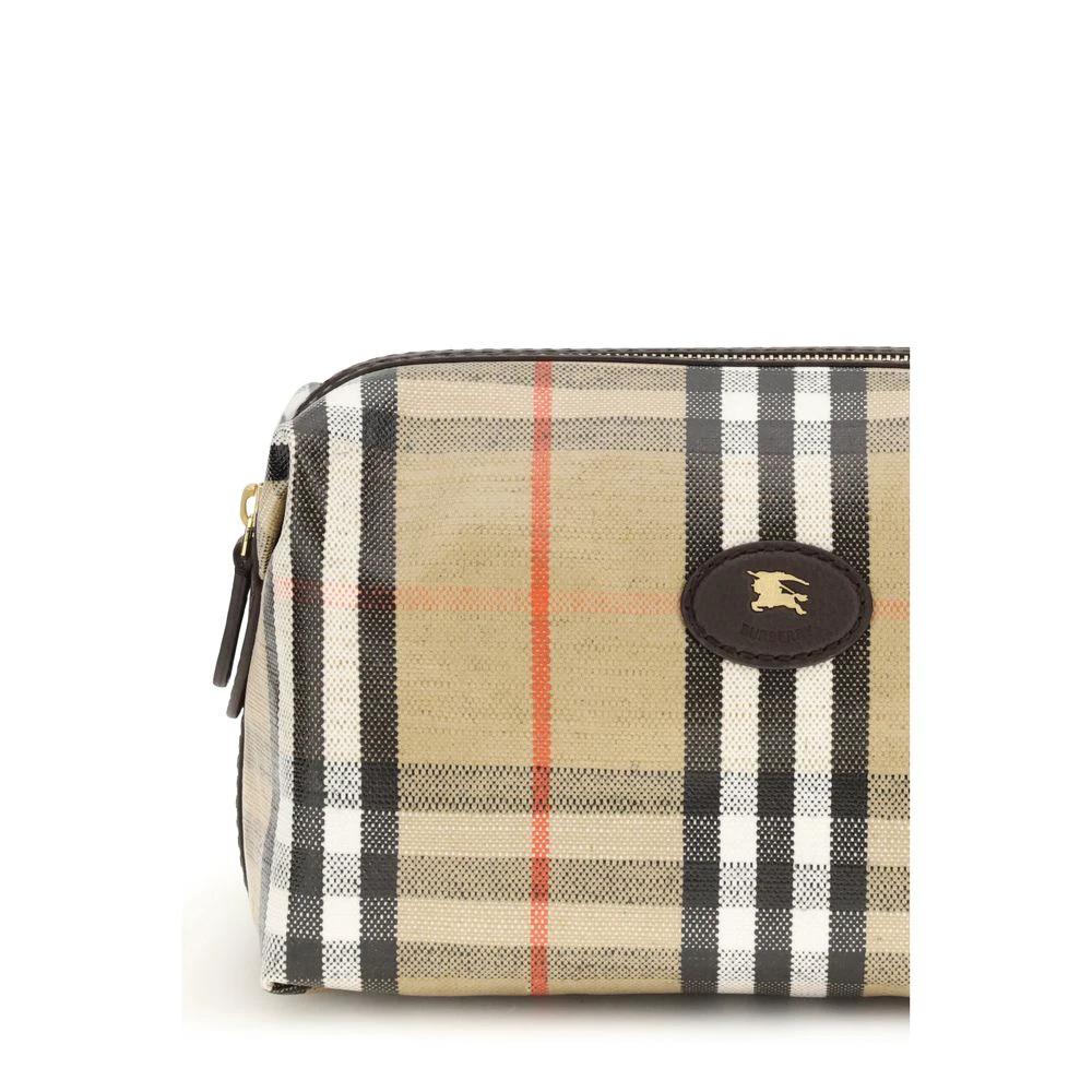 Burberry Beige Cotton Wallet by Burberry