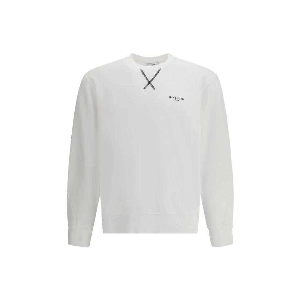 Givenchy White Cotton Sweatshirt by Givenchy