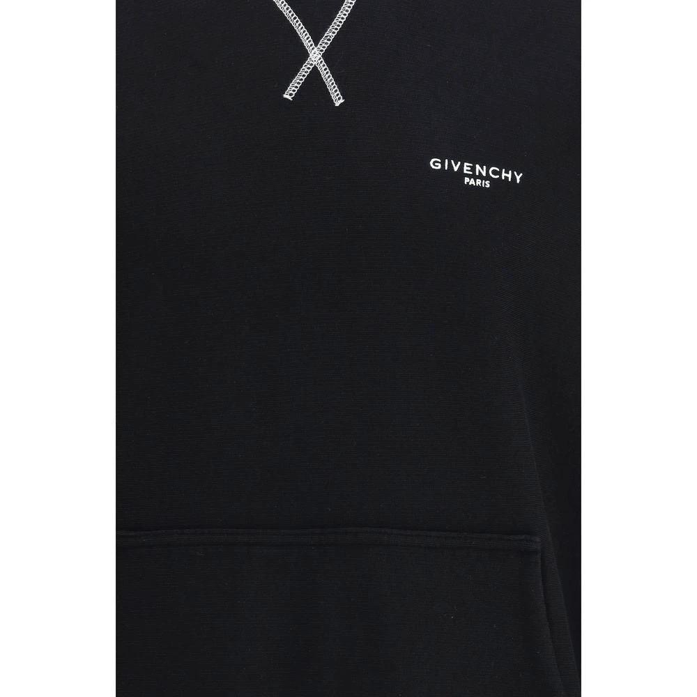Givenchy Black Cotton Sweatshirt by Givenchy