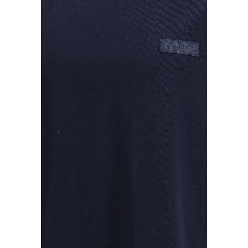 Givenchy Blue Cotton T-Shirt