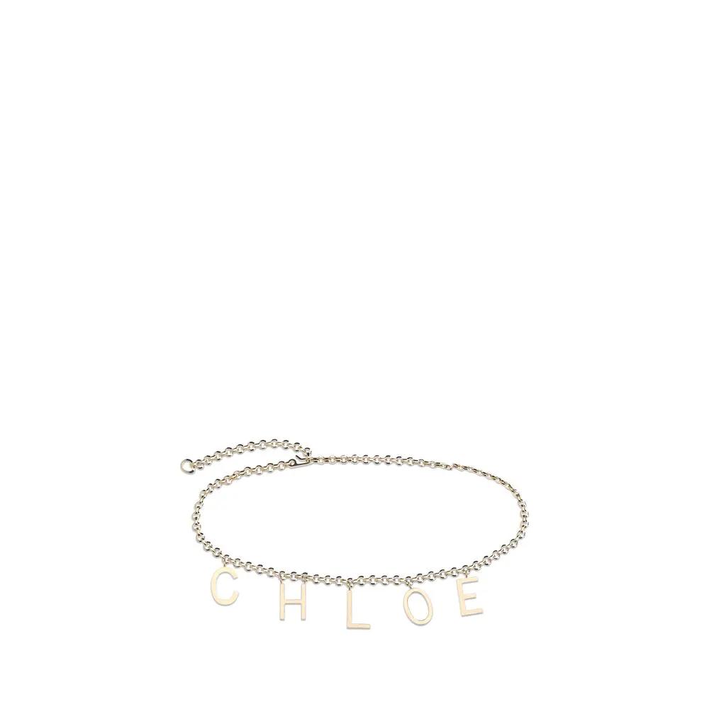 Chloé Gold Brass Regular Belt