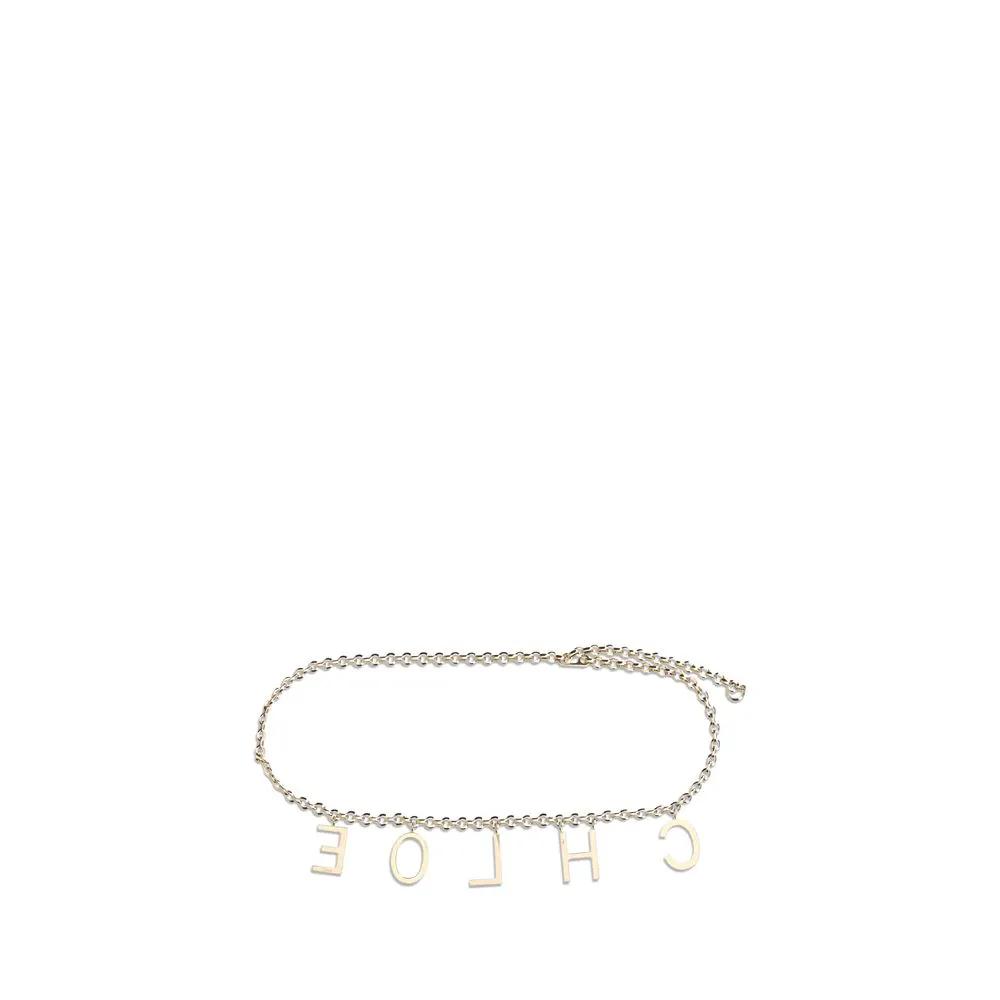 Chloé Gold Brass Regular Belt