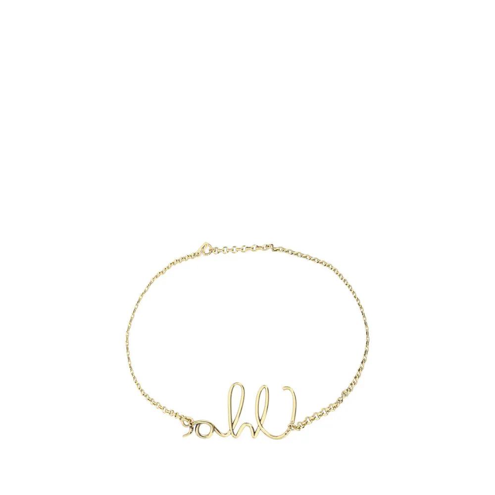 Ceinture fine en laiton doré Chloé