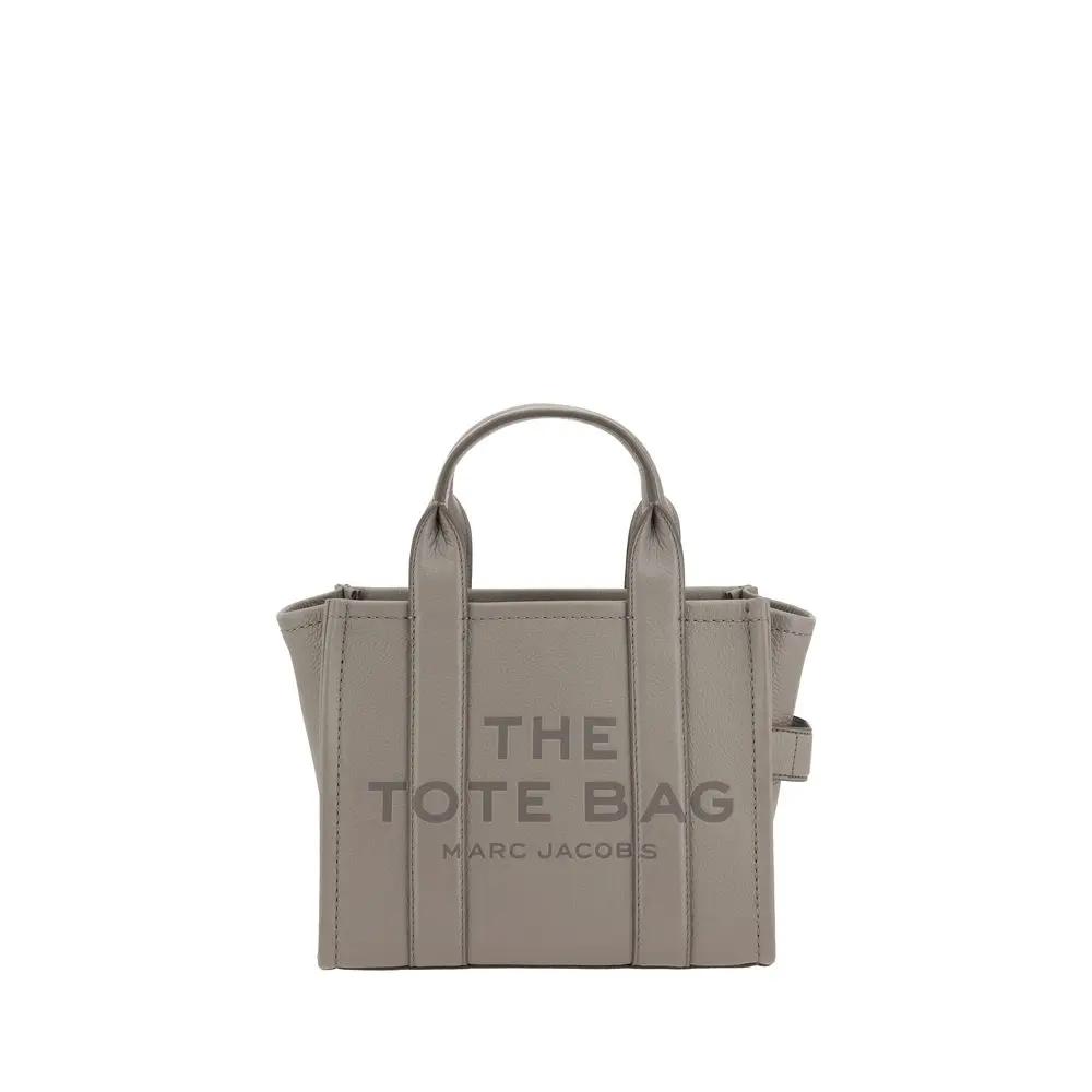 Marc Jacobs Gray Calf Leather Bos Taurus Handbag