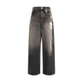 Maison Mihara Yasuhiro Jean en denim de coton noir