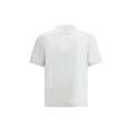 Brunello Cucinelli Gray Cotton T-Shirt by Brunello Cucinelli