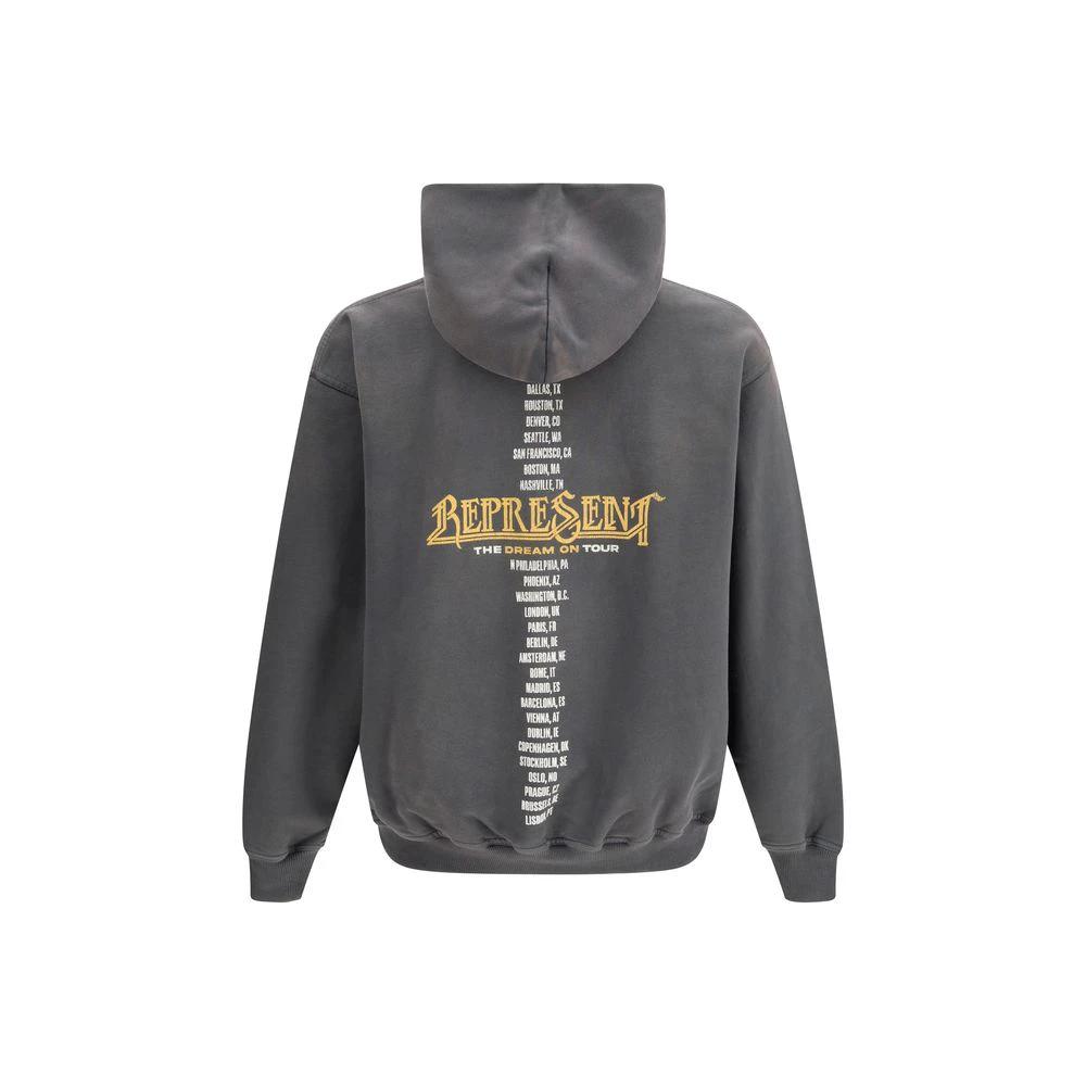 Sweat-shirt en coton gris Represent