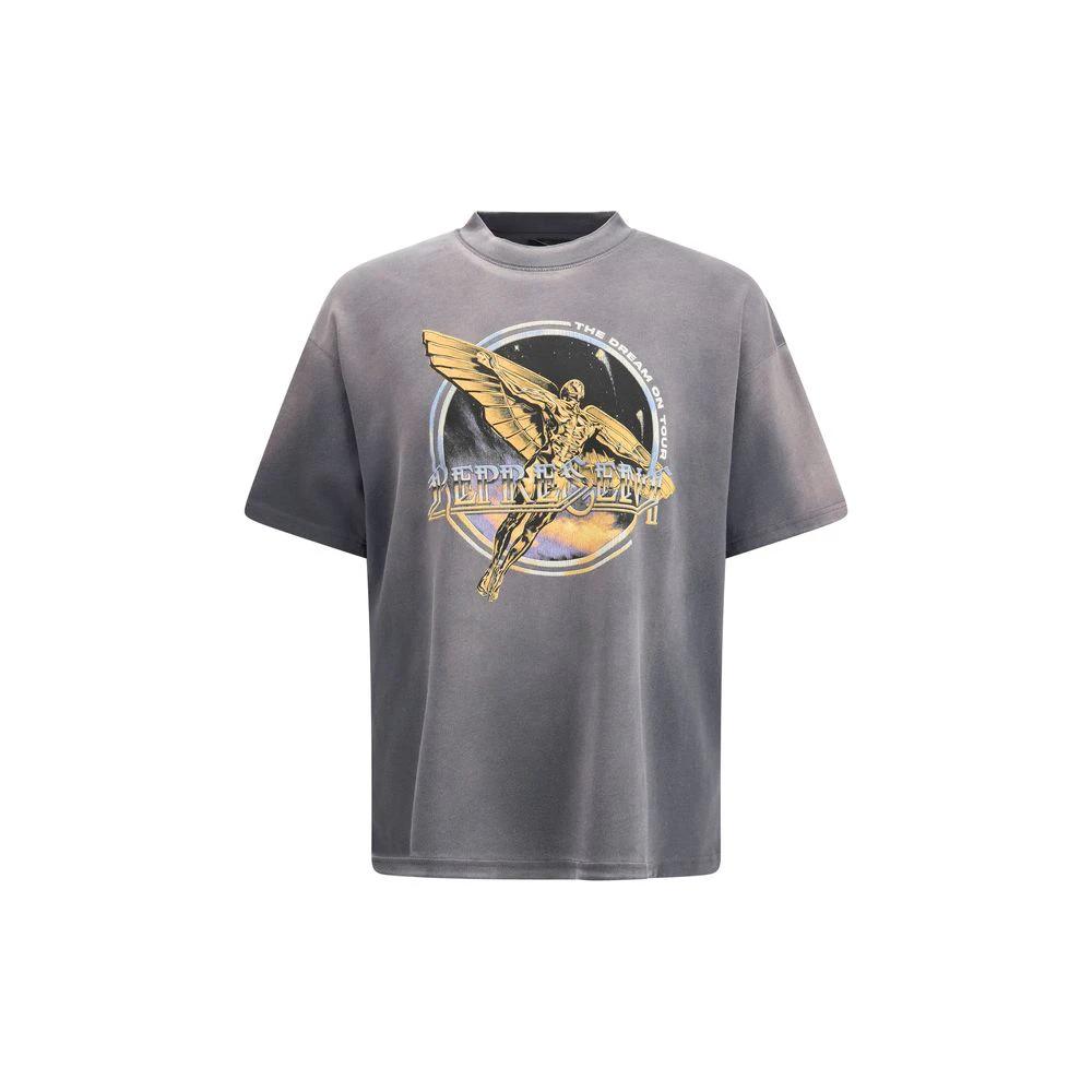 Represent Gray Cotton T-Shirt