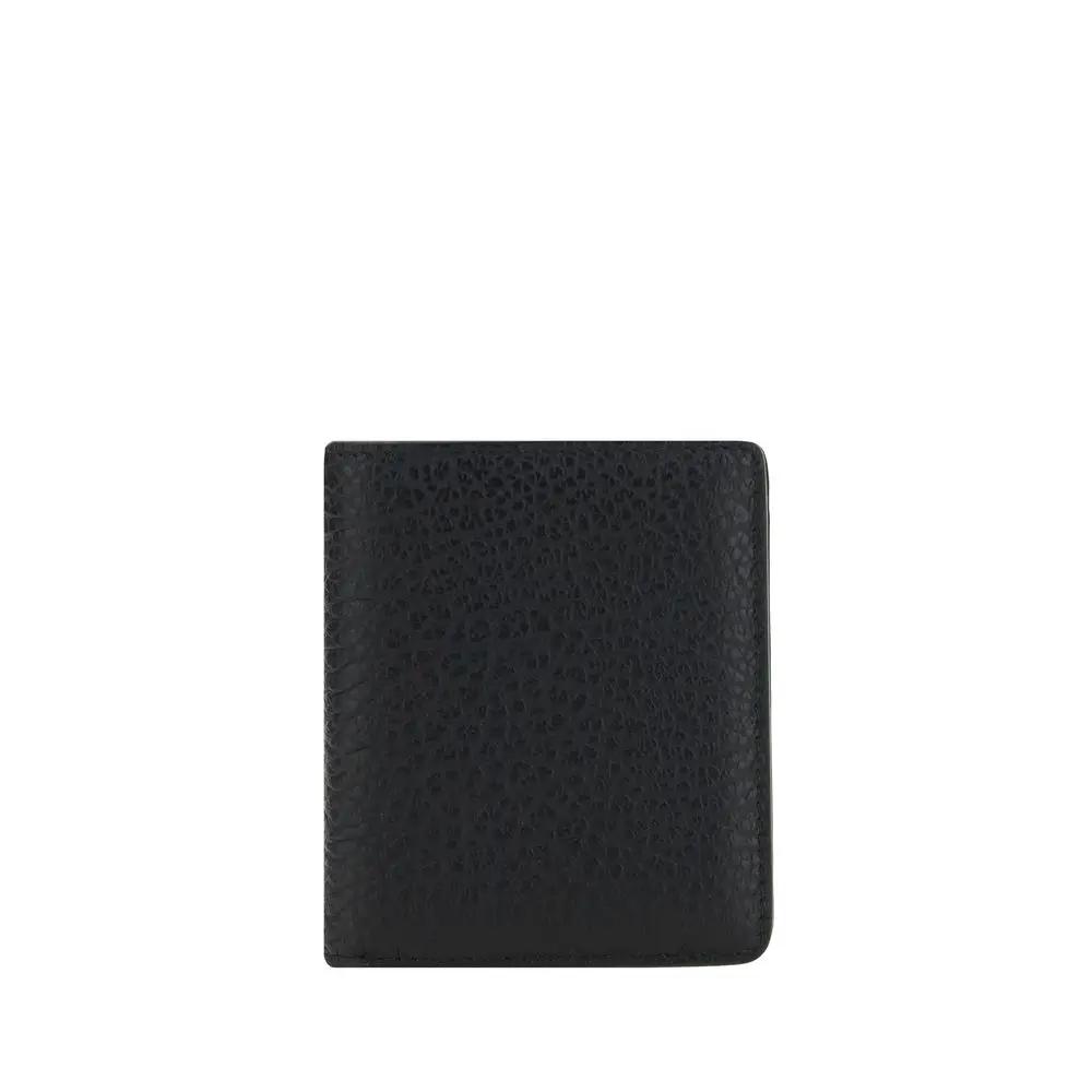 Maison Margiela Maison Margiela Black Calf Leather Bos Taurus Wallet