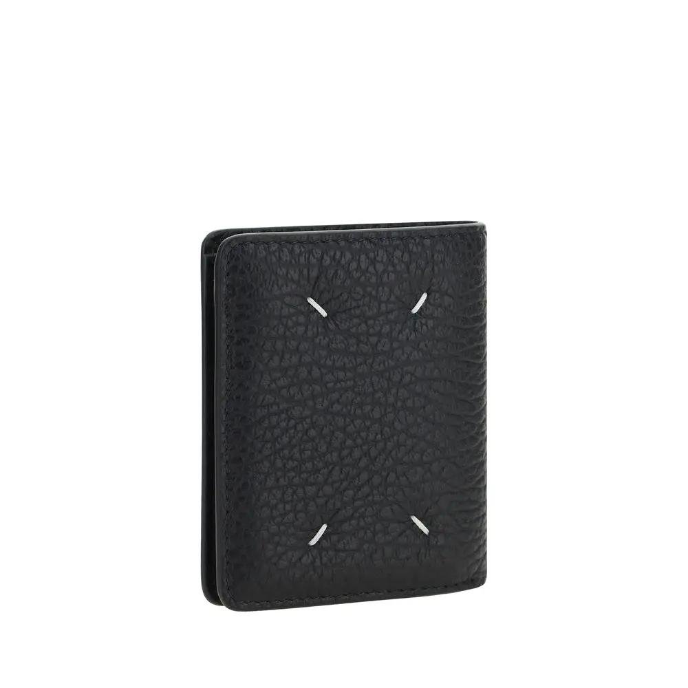 Maison Margiela Maison Margiela Black Calf Leather Bos Taurus Wallet