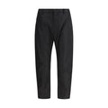 Pantalon décontracté Prada noir en polyamide recyclé