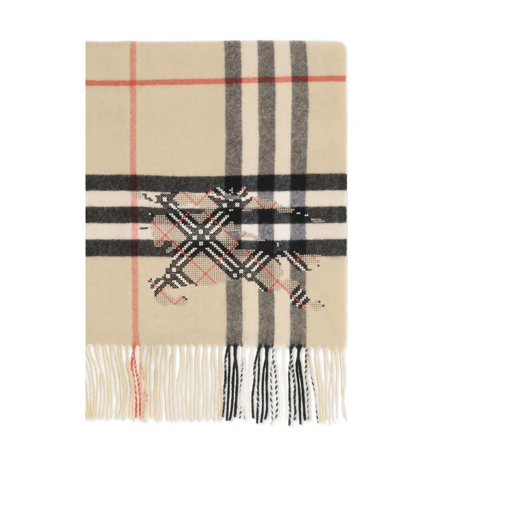 Burberry Beige Cashmere Scarf by Burberry