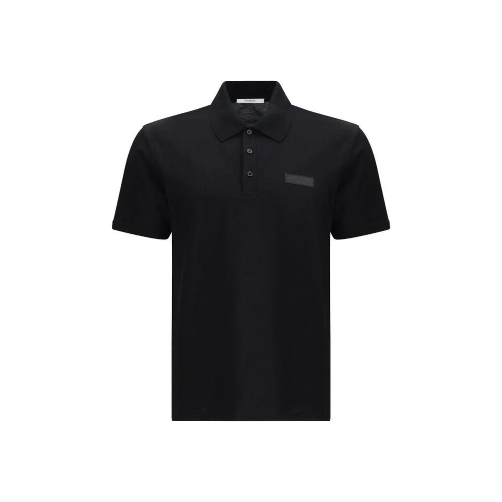 Givenchy Black Cotton Polo Shirt by Givenchy