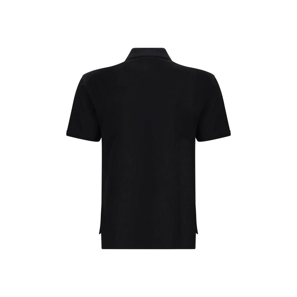 Givenchy Black Cotton Polo Shirt by Givenchy