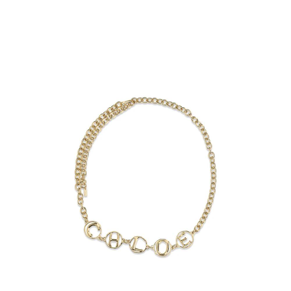 Ceinture taille haute Chloé en laiton noir