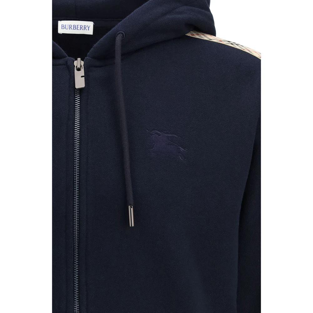Burberry Blue Cotton Sweatshirt by Burberry