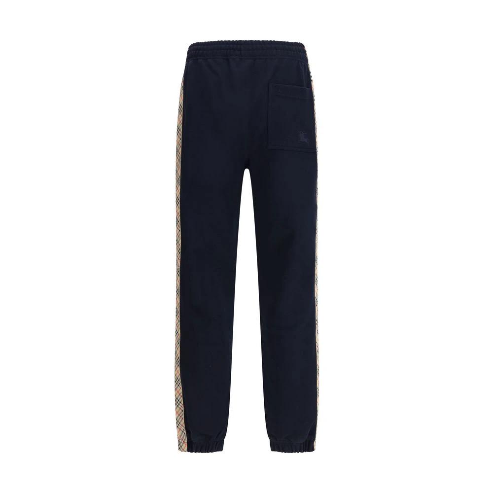 Burberry Blue Cotton Joggers (Workout Pants) by Burberry