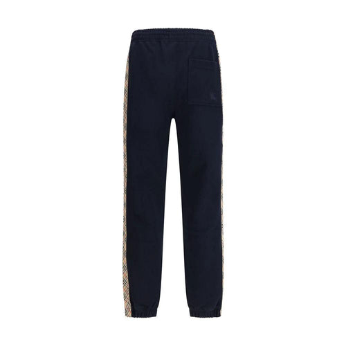 Burberry Blue Cotton Joggers (Workout Pants) by Burberry