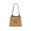 Sac bandoulière Etro Bos Taurus en cuir de veau beige