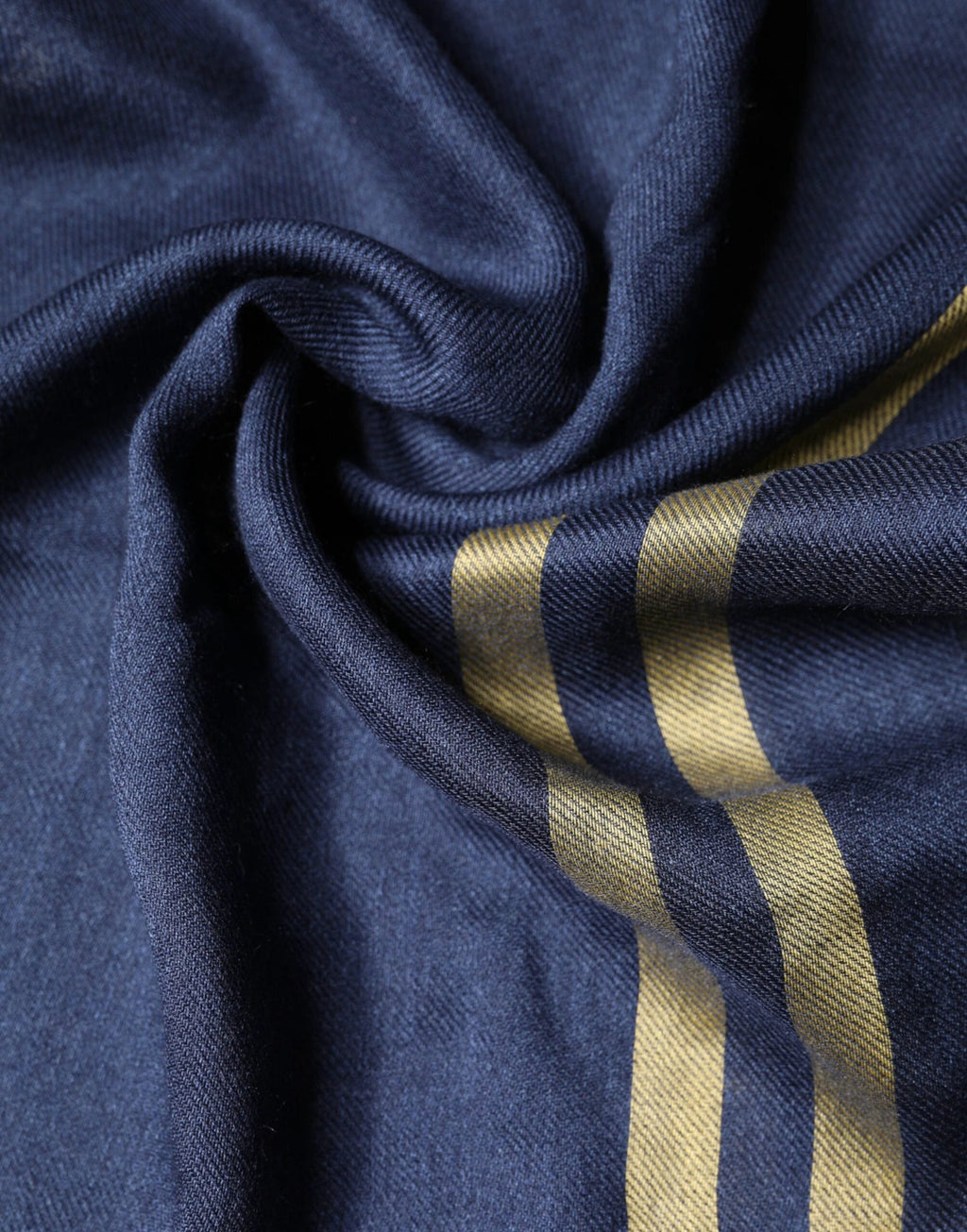 Dolce & Gabbana Blue Cashmere Neck Wrap Shawl Fringes Scarf by Dolce & Gabbana